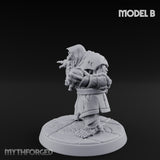 Skull Hurling Draugr Skullcaster B Miniature for Dungeons and Dragons, Pathfinder or other TTRPGs