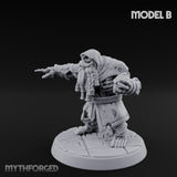 Skull Hurling Draugr Skullcaster B Miniature for Dungeons and Dragons, Pathfinder or other TTRPGs