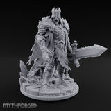 Tattered And Towering Draugr Leader Miniature for Dungeons and Dragons, Pathfinder or other TTRPGs