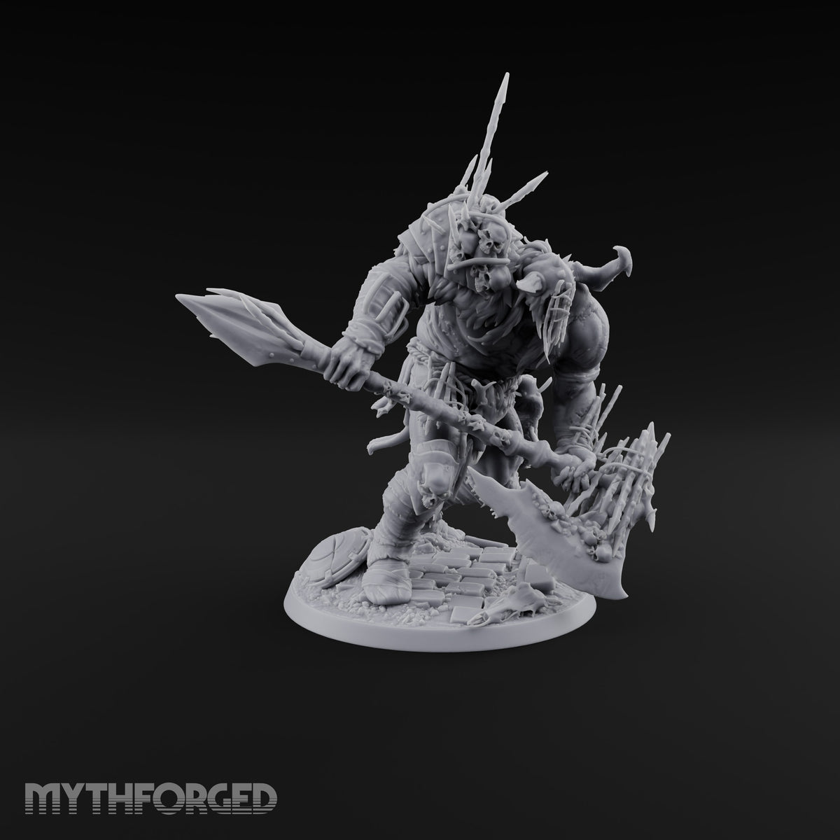 Wrapped Up in Rage Troll Axe Warrior