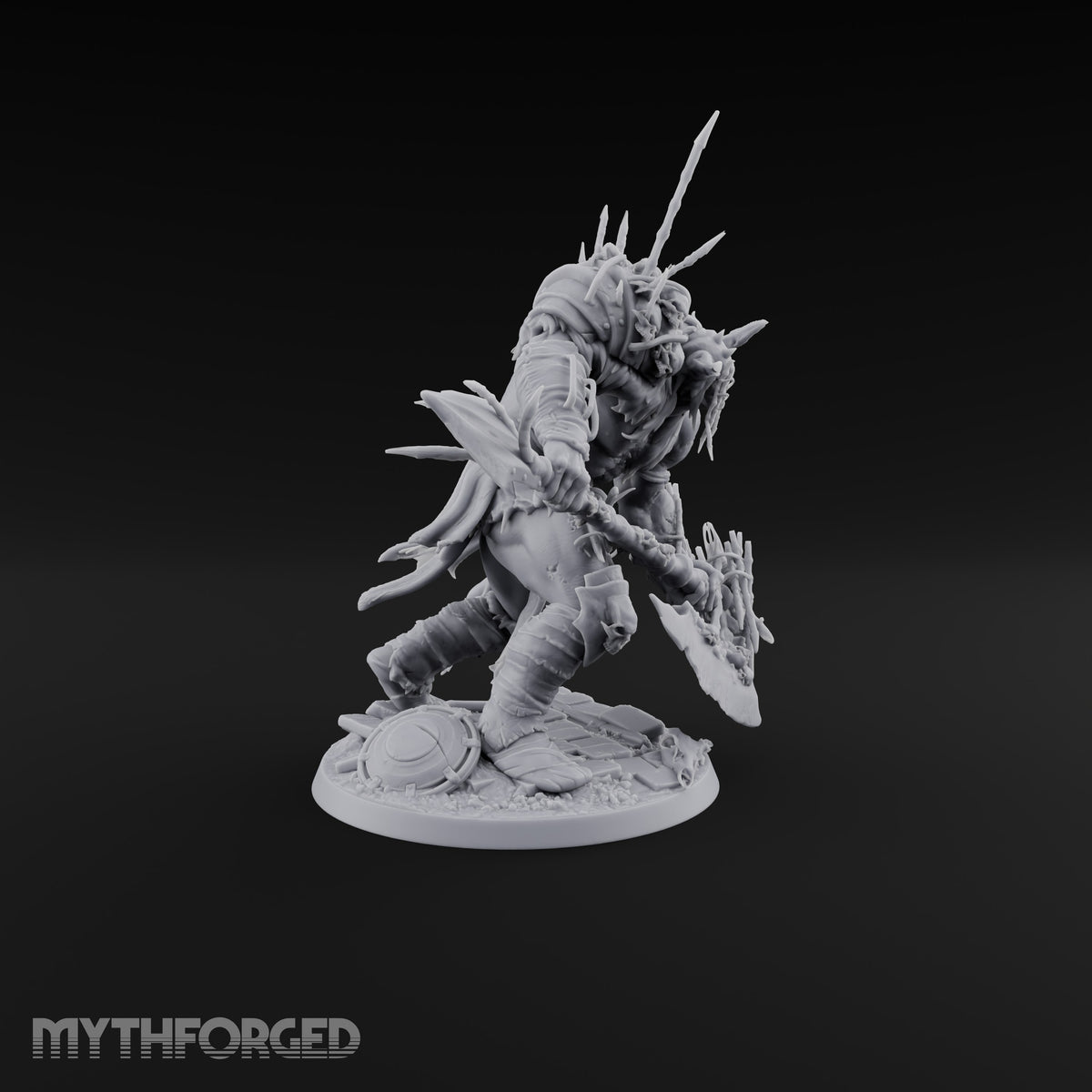 Wrapped Up in Rage Troll Axe Warrior