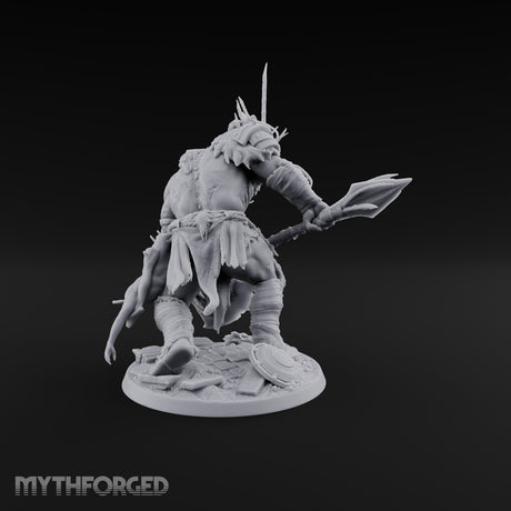 Wrapped Up in Rage Troll Axe Warrior