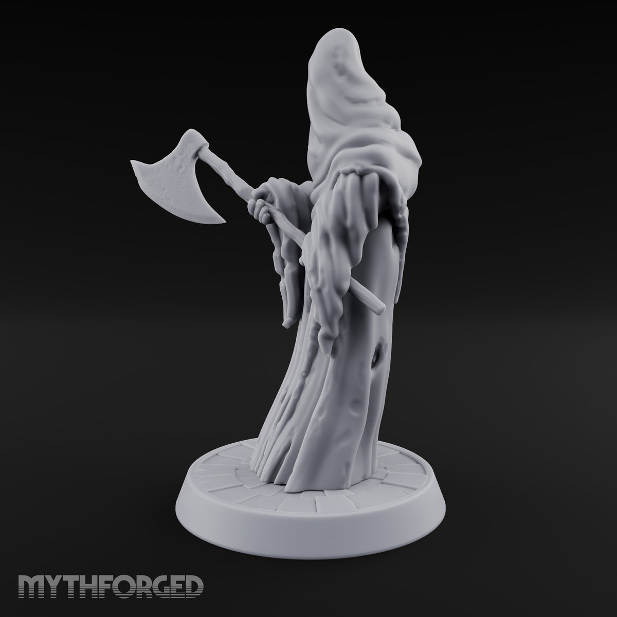Executioner's Hood Stays Up Wraith Axe Executioner C