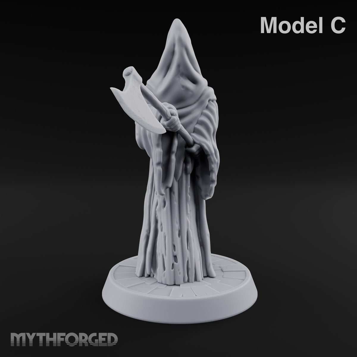 Executioner's Hood Stays Up Wraith Axe Executioner C