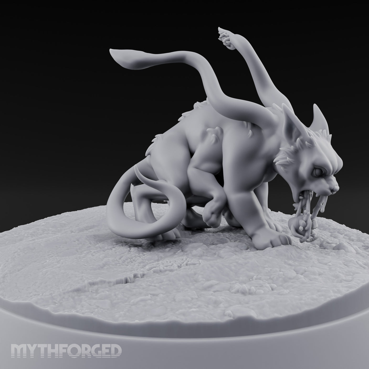 Drool Dripping Prowling Displacer Beast Cub gallery 3
