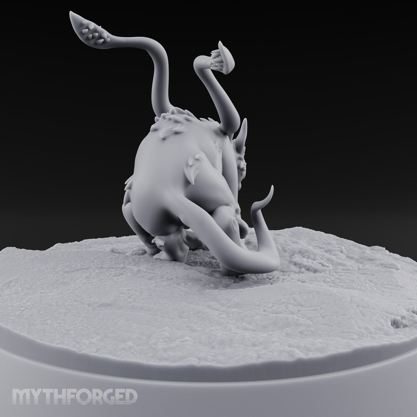 Drool Dripping Prowling Displacer Beast Cub gallery 5