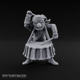 Drum Bashing Goblin Bard