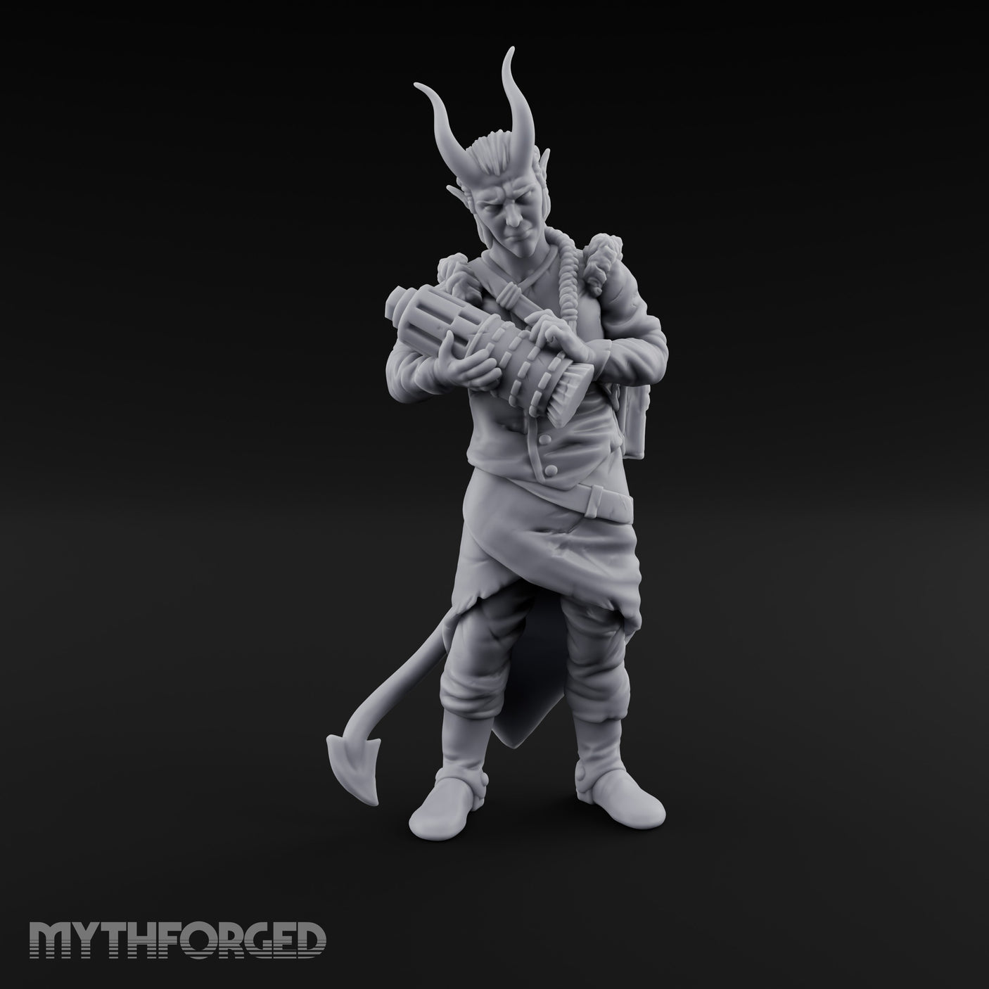 Drum Tapping Tiefling Bard gallery 1