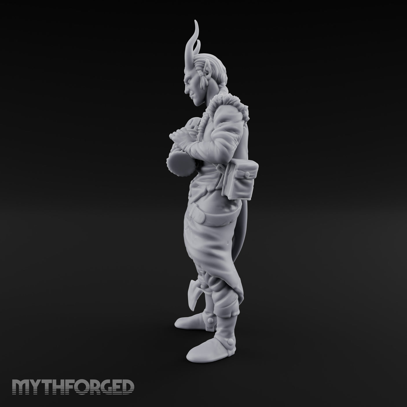 Drum Tapping Tiefling Bard gallery 7