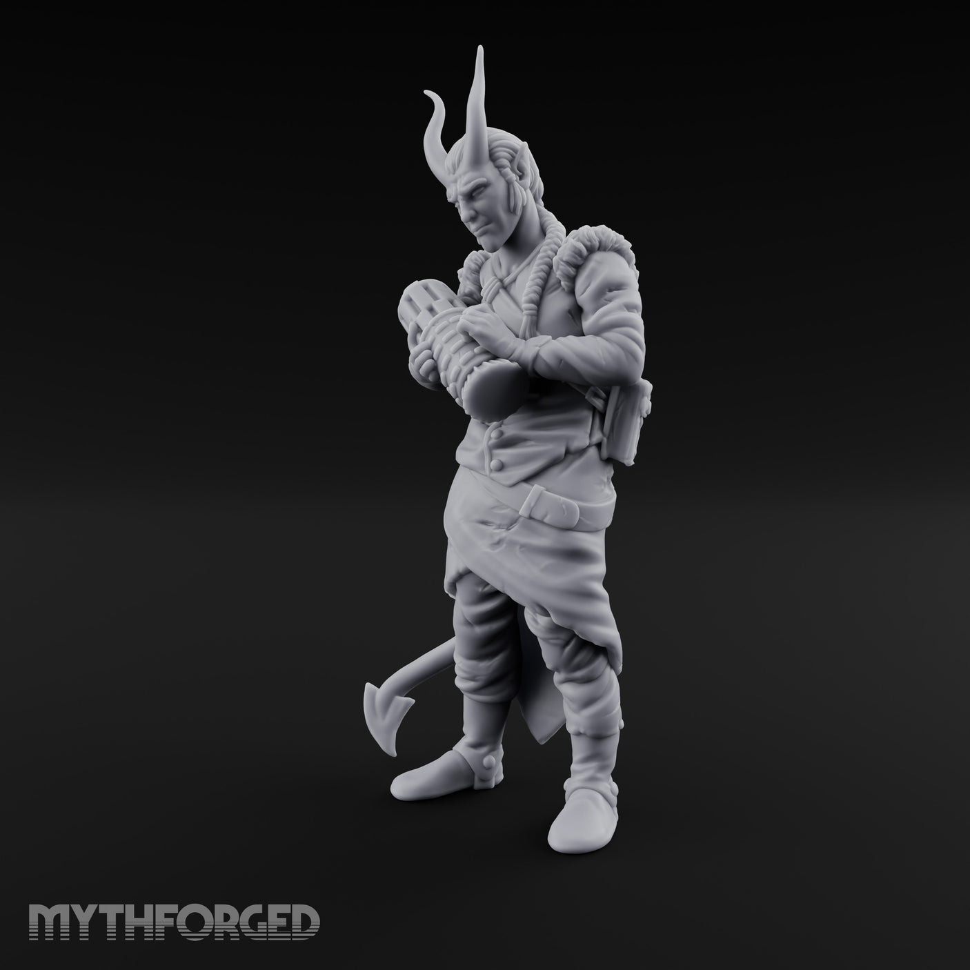 Drum Tapping Tiefling Bard gallery 8