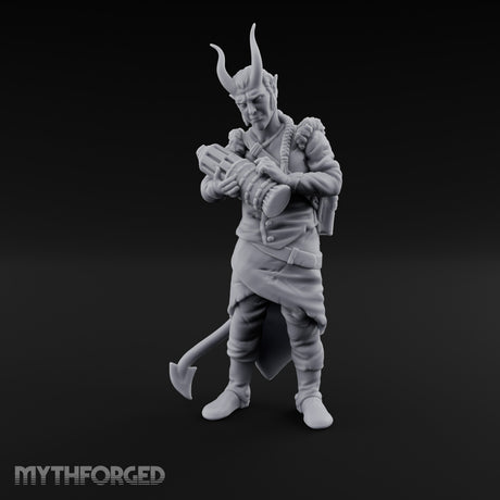 Drum Tapping Tiefling Bard gallery 9