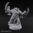 Dual Blade Charging Dwarf Berserker
