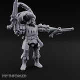 Dual Pistols Levelled Human Duelist Miniature for Dungeons and Dragons, Pathfinder or other TTRPGs
