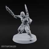 Slipped the Collar Orc Dual-Blade Warrior B