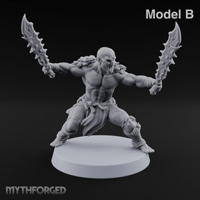 Slipped the Collar Orc Dual-Blade Warrior B