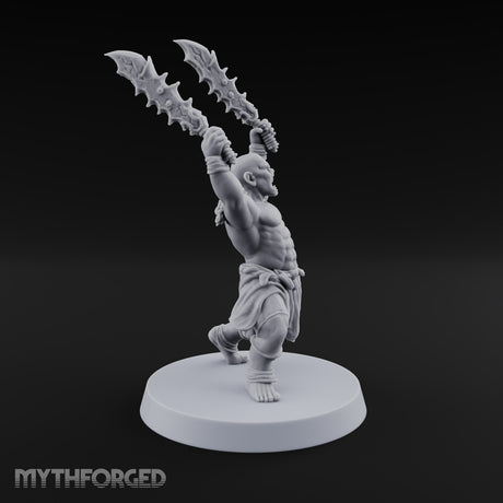 Slipped the Collar Orc Dual-Blade Warrior C