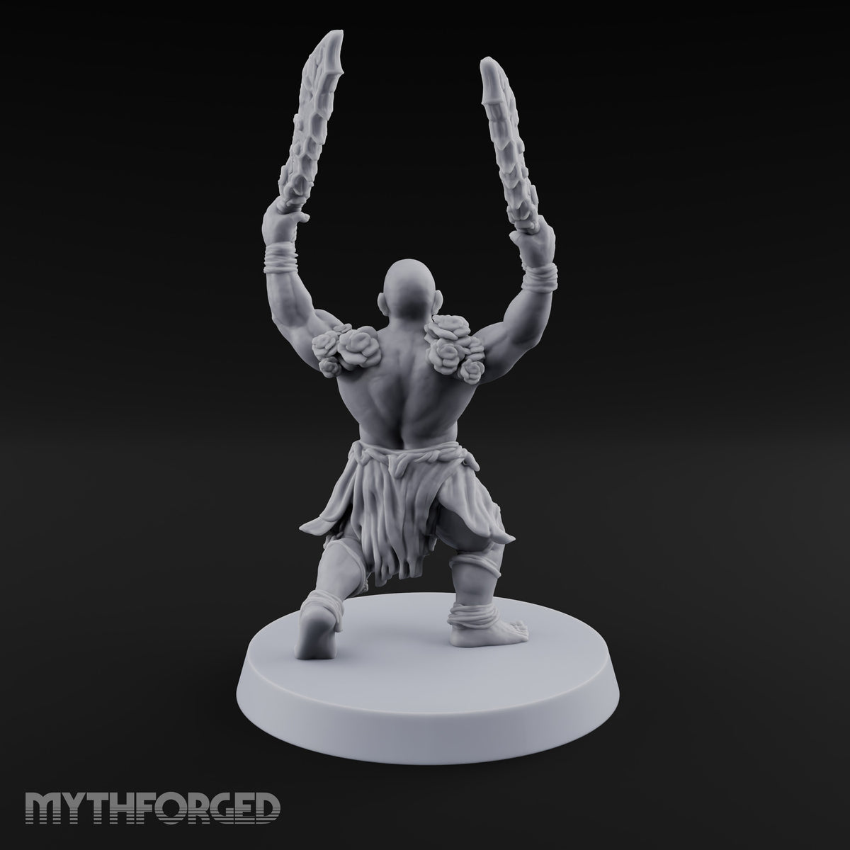Slipped the Collar Orc Dual-Blade Warrior C