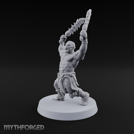 Slipped the Collar Orc Dual-Blade Warrior C