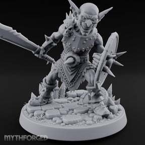 Dual Wielding Maniac Goblin Warrior