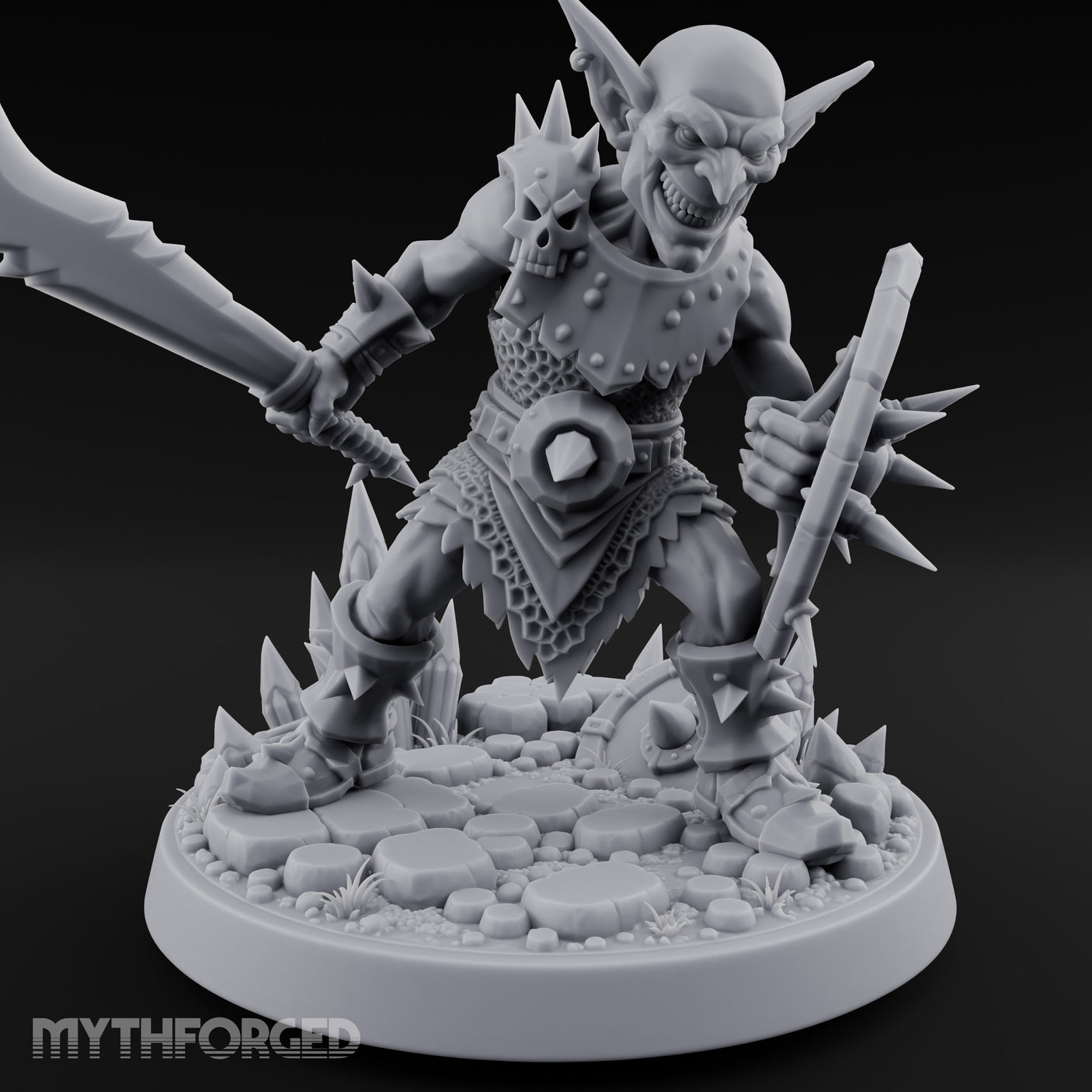Dual Wielding Maniac Goblin Warrior gallery 1