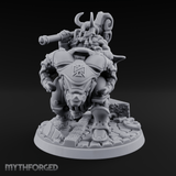 Cannon Shouldering Golem Gunner Miniature for Dungeons and Dragons, Pathfinder or other TTRPGs