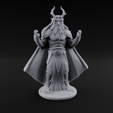 Channeling Something Nasty Tiefling Druid Miniature for Dungeons and Dragons, Pathfinder or other TTRPGs