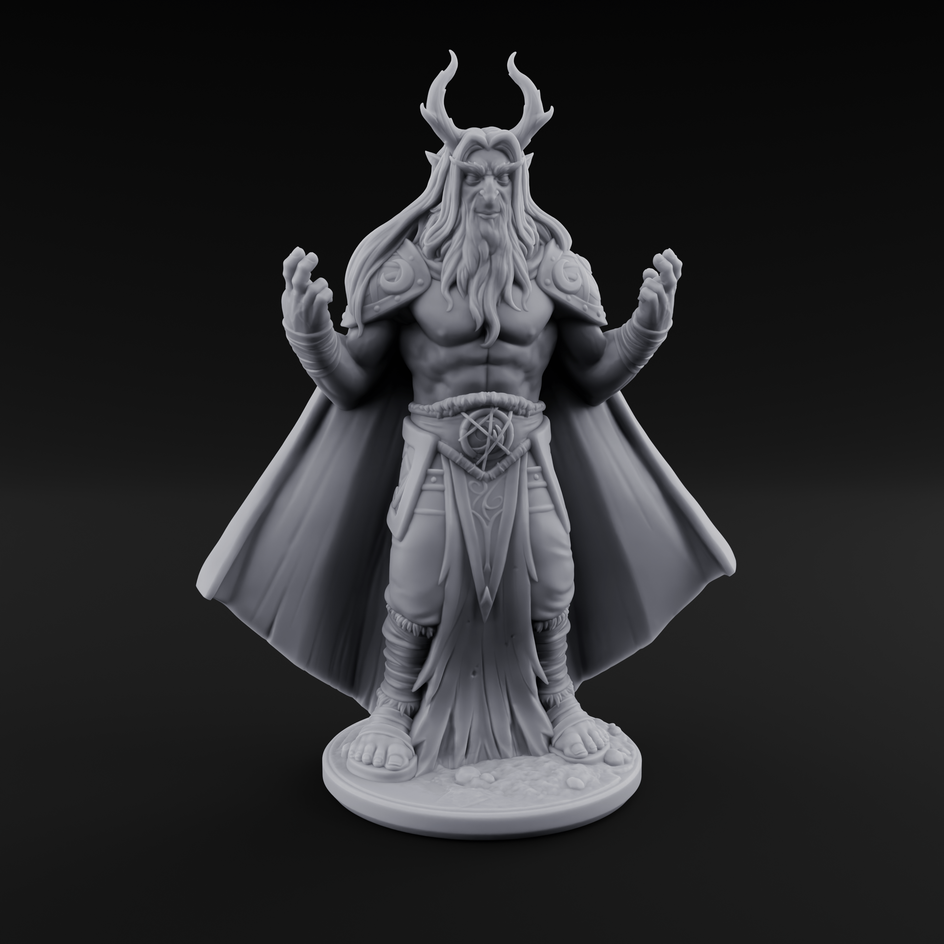 Channeling Something Nasty Tiefling Druid