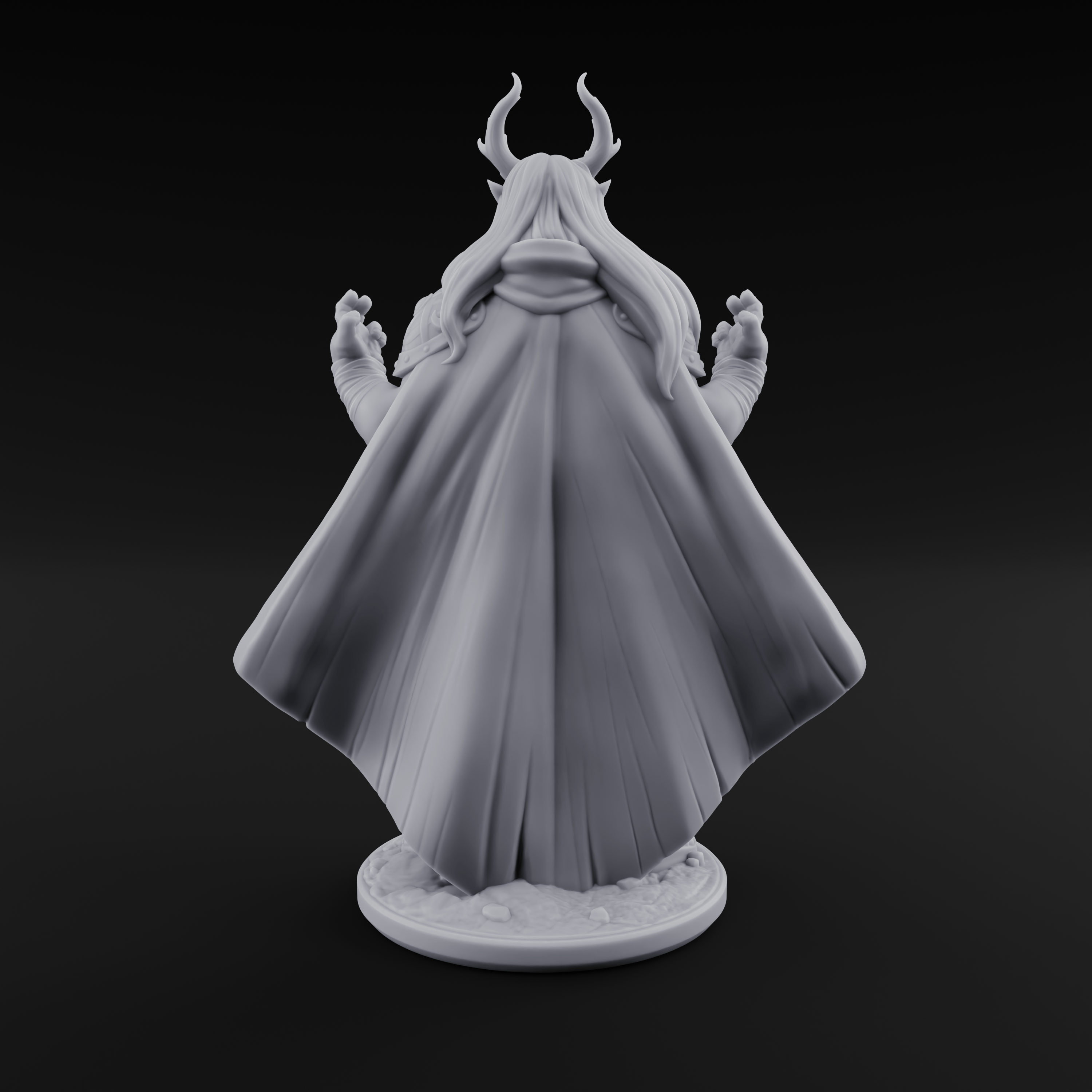 Channeling Something Nasty Tiefling Druid