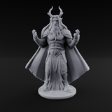 Channeling Something Nasty Tiefling Druid Miniature for Dungeons and Dragons, Pathfinder or other TTRPGs