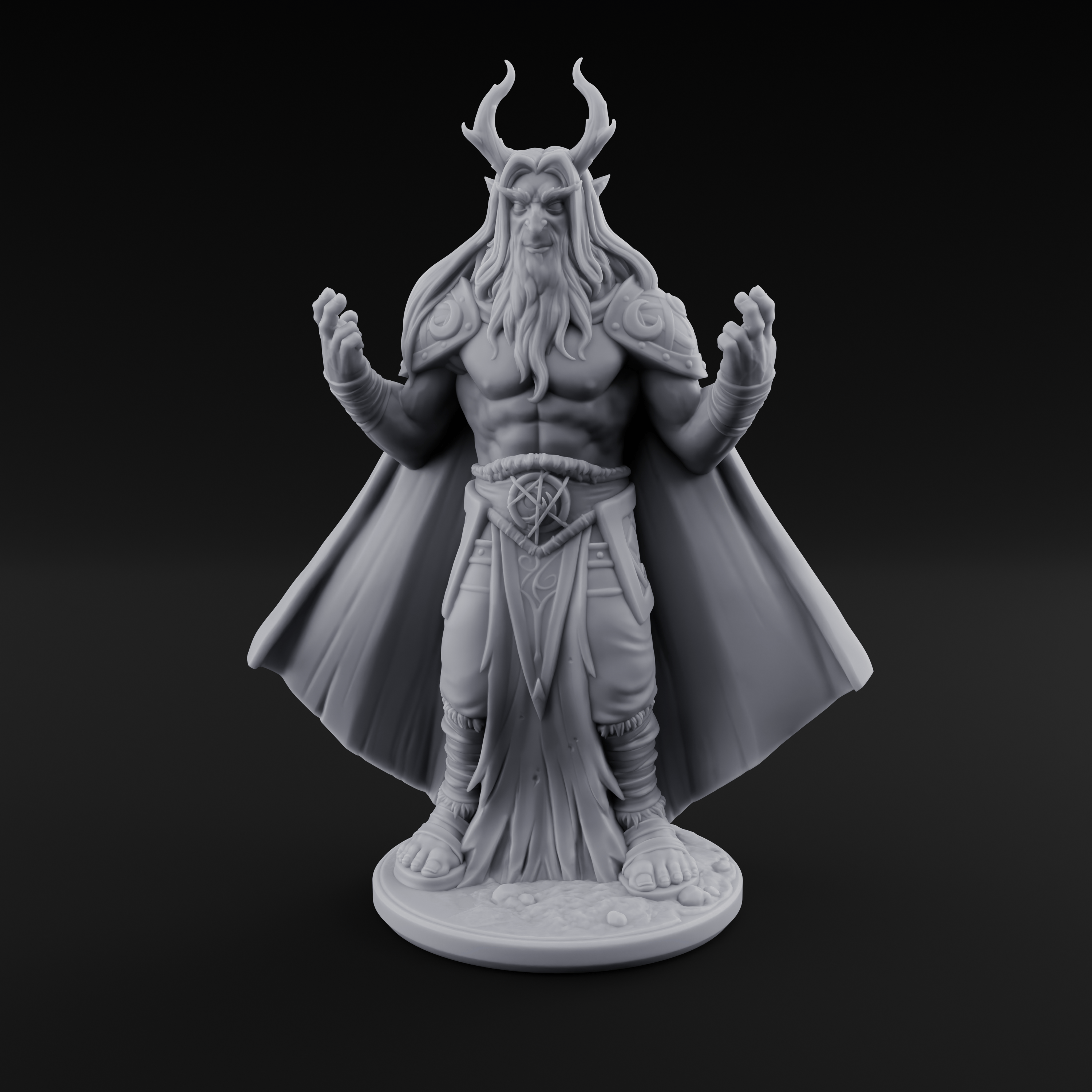 Channeling Something Nasty Tiefling Druid