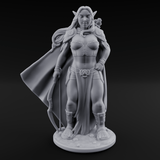 Cape Swishing Elf Rangers Miniature for Dungeons and Dragons, Pathfinder or other TTRPGs