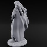 Cape Swishing Elf Ranger A Miniature for Dungeons and Dragons, Pathfinder or other TTRPGs