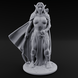 Cape Swishing Elf Rangers Miniature for Dungeons and Dragons, Pathfinder or other TTRPGs