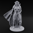 Cape Swishing Elf Ranger B Miniature for Dungeons and Dragons, Pathfinder or other TTRPGs