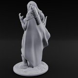 Cape Swishing Elf Ranger C Miniature for Dungeons and Dragons, Pathfinder or other TTRPGs