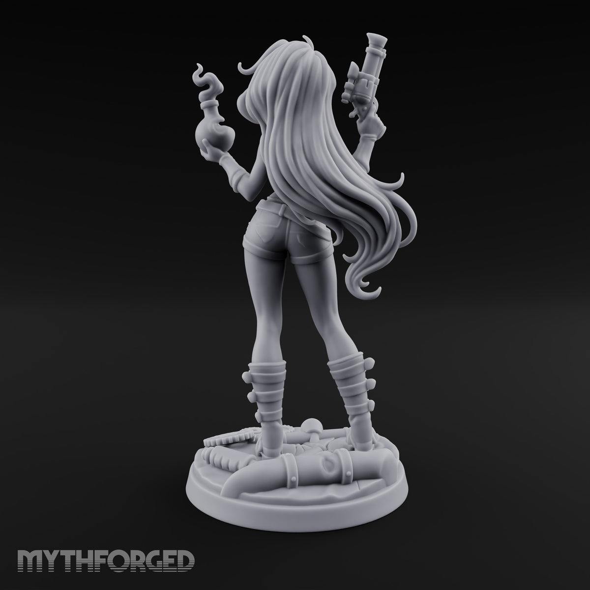 Wink First, Then the Flash Human Alchemist Gunslinger