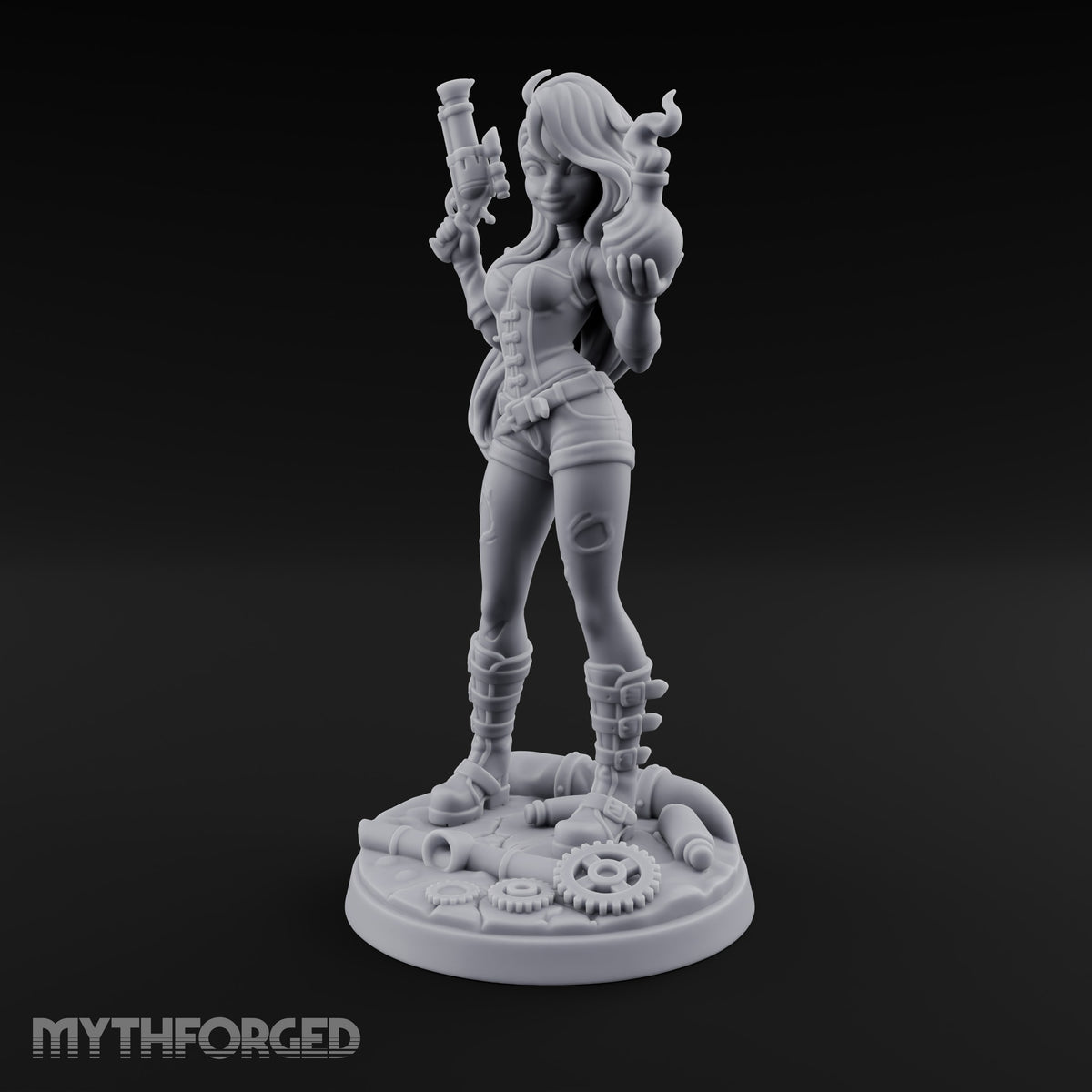 Wink First, Then the Flash Human Alchemist Gunslinger