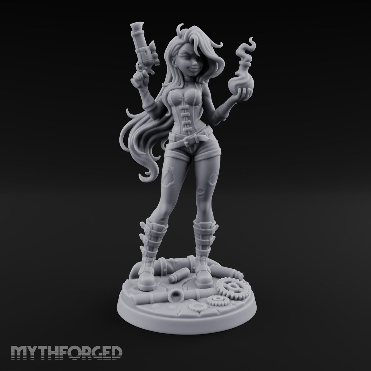 Wink First, Then the Flash Human Alchemist Gunslinger