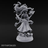 Dragon Bones Make Good Bookends Elf Sorceress