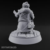 Counts Coins, Not Compliments Dwarf Customer