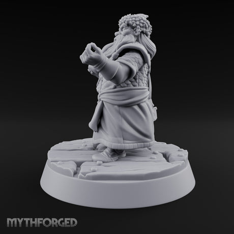 Counts Coins, Not Compliments Dwarf Customer