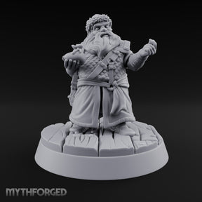 Counts Coins, Not Compliments Dwarf Customer