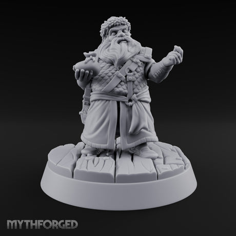 Counts Coins, Not Compliments Dwarf Customer