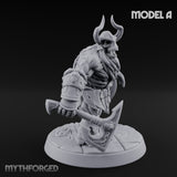 Frostbound Horde Draugr Warrior A Miniature for Dungeons and Dragons, Pathfinder or other TTRPGs