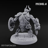 Frostbound Horde Draugr Warrior A Miniature for Dungeons and Dragons, Pathfinder or other TTRPGs
