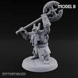Frostbound Horde Draugr Warrior B Miniature for Dungeons and Dragons, Pathfinder or other TTRPGs
