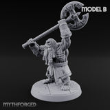 Frostbound Horde Draugr Warrior B Miniature for Dungeons and Dragons, Pathfinder or other TTRPGs