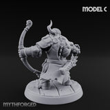 Frostbound Horde Draugr Warrior C Miniature for Dungeons and Dragons, Pathfinder or other TTRPGs