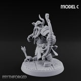 Frostbound Horde Draugr Warrior C Miniature for Dungeons and Dragons, Pathfinder or other TTRPGs
