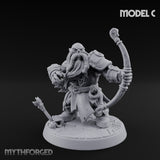 Frostbound Horde Draugr Warrior C Miniature for Dungeons and Dragons, Pathfinder or other TTRPGs